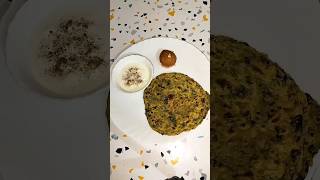 methi paratha| winter special breakfast methi_paratha ytshorts youtubeshorts trending breakfast