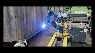 Laser Seam Tracking Finding With Yaskawa Robot For Shipping Container Welding