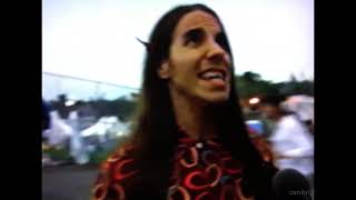 Anthony Kiedis and Flea - Woodstock Backstage 1994