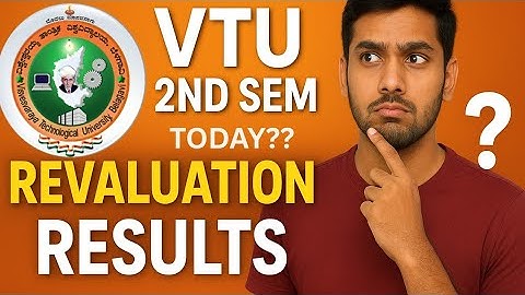 Vtu 2nd sem revaluation results 2025|| vtu 2nd sem updates|| #vturesults #vtustudents #vtu 
