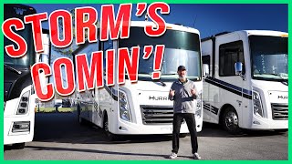 There's a Storm Brewing! 2025 Thor Hurricane 29M Class A Motorhome Tour | Beckley's RVs