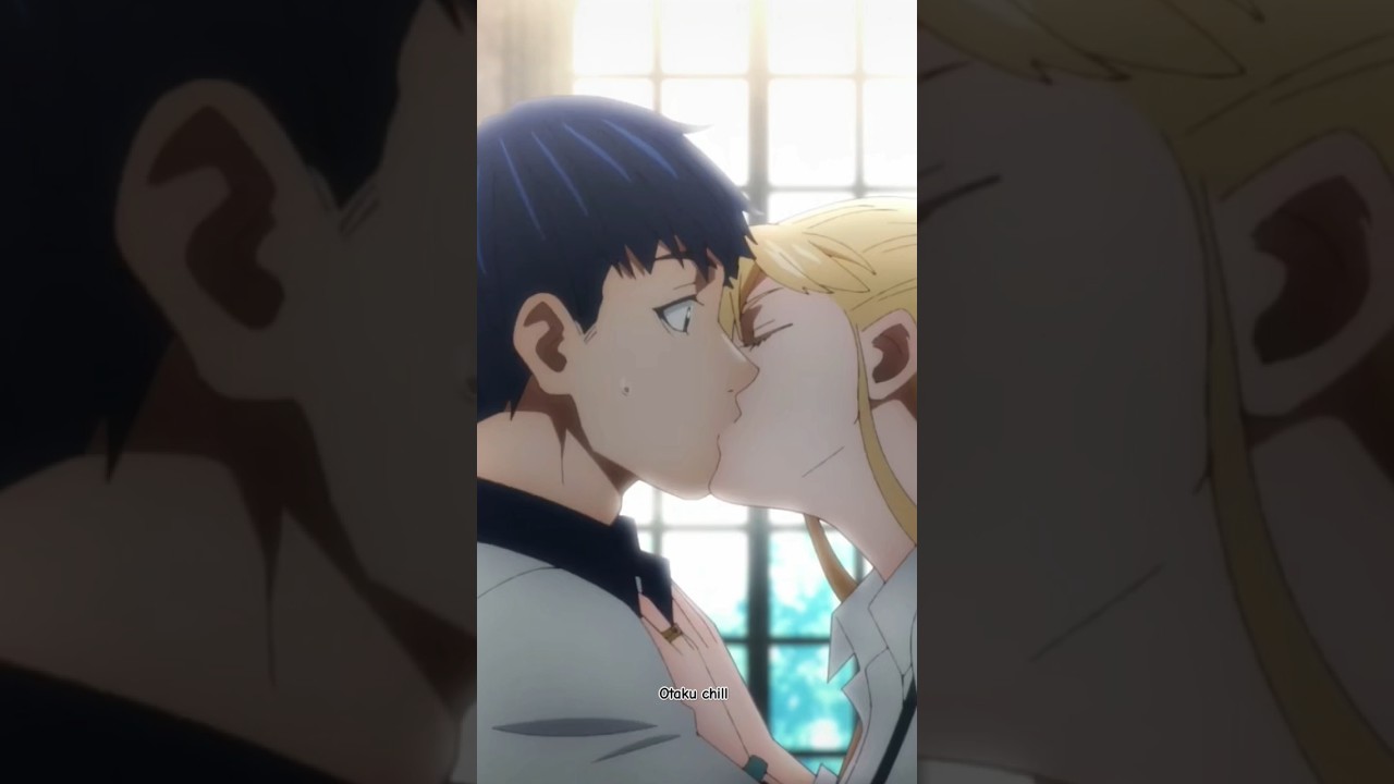 "he fallow her to the other world ❤️😍" Satou and hime 😘 [ Tales of Wedding Rings ]