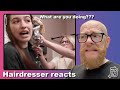 Hairdresser reacts to bleach fails