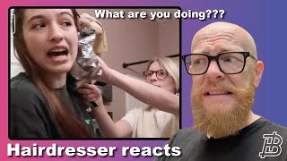 Hairdresser reacts to BLEACH FAILS.