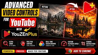 Advanced Video Controls for YouTube with YouZEnPlus screenshot 4