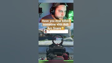 Apex Legends Ash Arc Snare Kill✌️