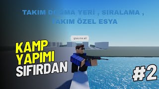 Sıfırdan Roblox Kamp Yapımı Türk Asker Oyunu Roblox Roblox Tsk Ürkiye