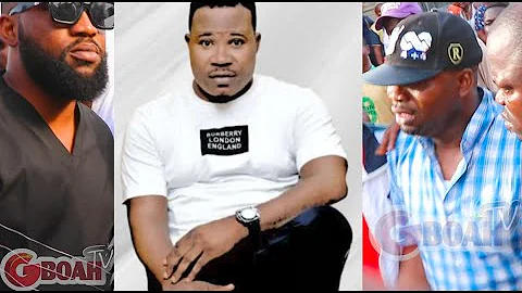 Kamilu Kompo, Damola Olatunji Can’t Control Their Tears as They See Murphy Afolabi At His Burial