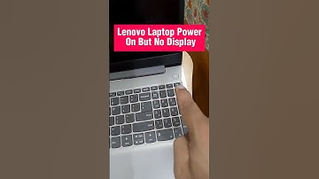How To FIX Lenovo Laptop Power ON But NO Display Problem (2 Methods)