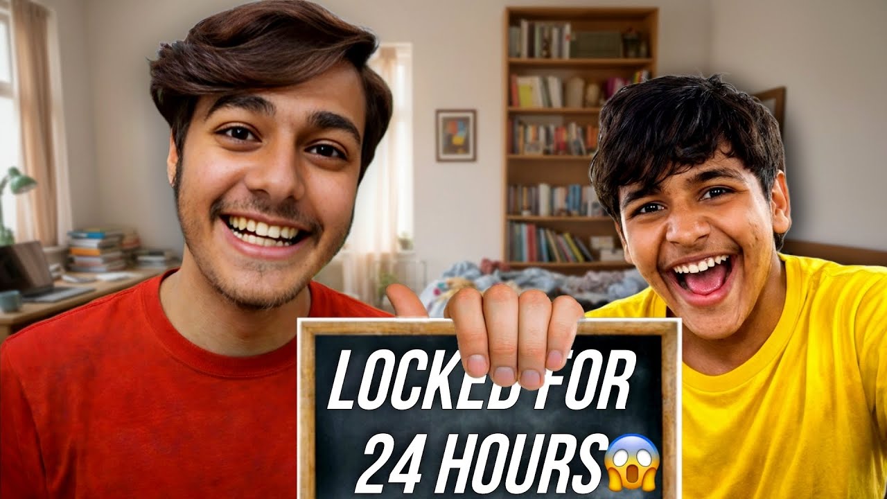 Can We Survive 24 Hours in One Room? 😱