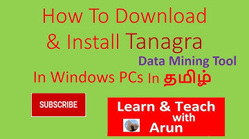 How to Install Tanagra