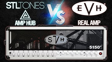 STL Tones AmpHub 5153 VS. Real Amp (EVH 5150 III) ⚔️