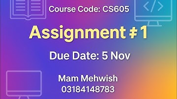 CS605 Assignment #1 Solution | SDLC Model for Fall 2025 | Full Marks Guaranteed Mam Mehwish