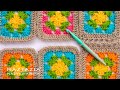 HOW to JOIN GRANNY SQUARES in CROCHET - 5 Different Ways of Connecting by Naztazia