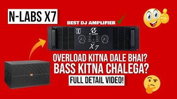 N Labs X7 Full Review | n labs x7 amplifier Detail | price | N labs amplifier | Pro DJ Equipments