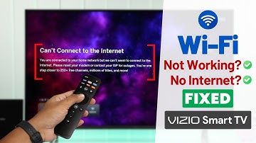 Vizio TV WiFi Not Working? How to Fix!