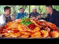 3公斤石頭，二弟做“石頭蝦”，麻辣鮮香一口咬下去滿嘴爆汁｜Mukbang【鐵鍋視頻】