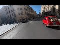 Rome: Friday afternoon commuting in heavy traffic