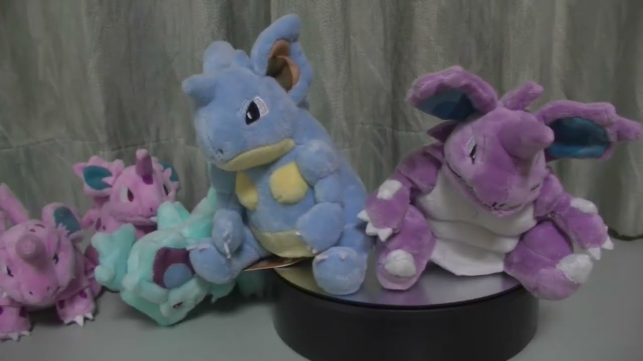 Pokémon fit ぬいぐるみ ニドキング＆ニドクインなど ポケモンフィット
