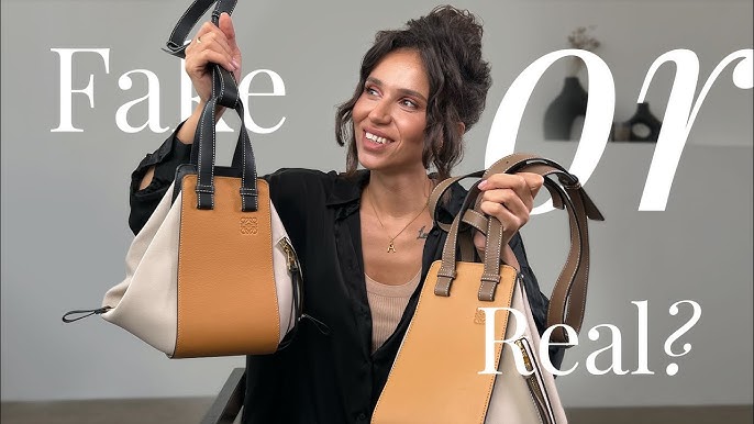 How To Spot Real Vs Fake Loewe Hammock Bag – LegitGrails