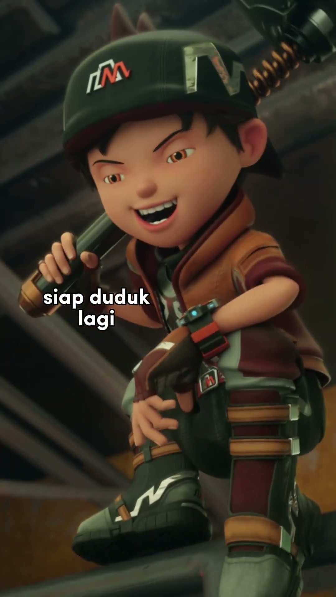 Ketua okay ke tu..? ? #BoBoiBoyGentar #Seterong #MONSTA
