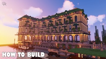 Minecraft: how to build a VICTORIAN HOUSE tutorial (Minecraft house tutorial)
