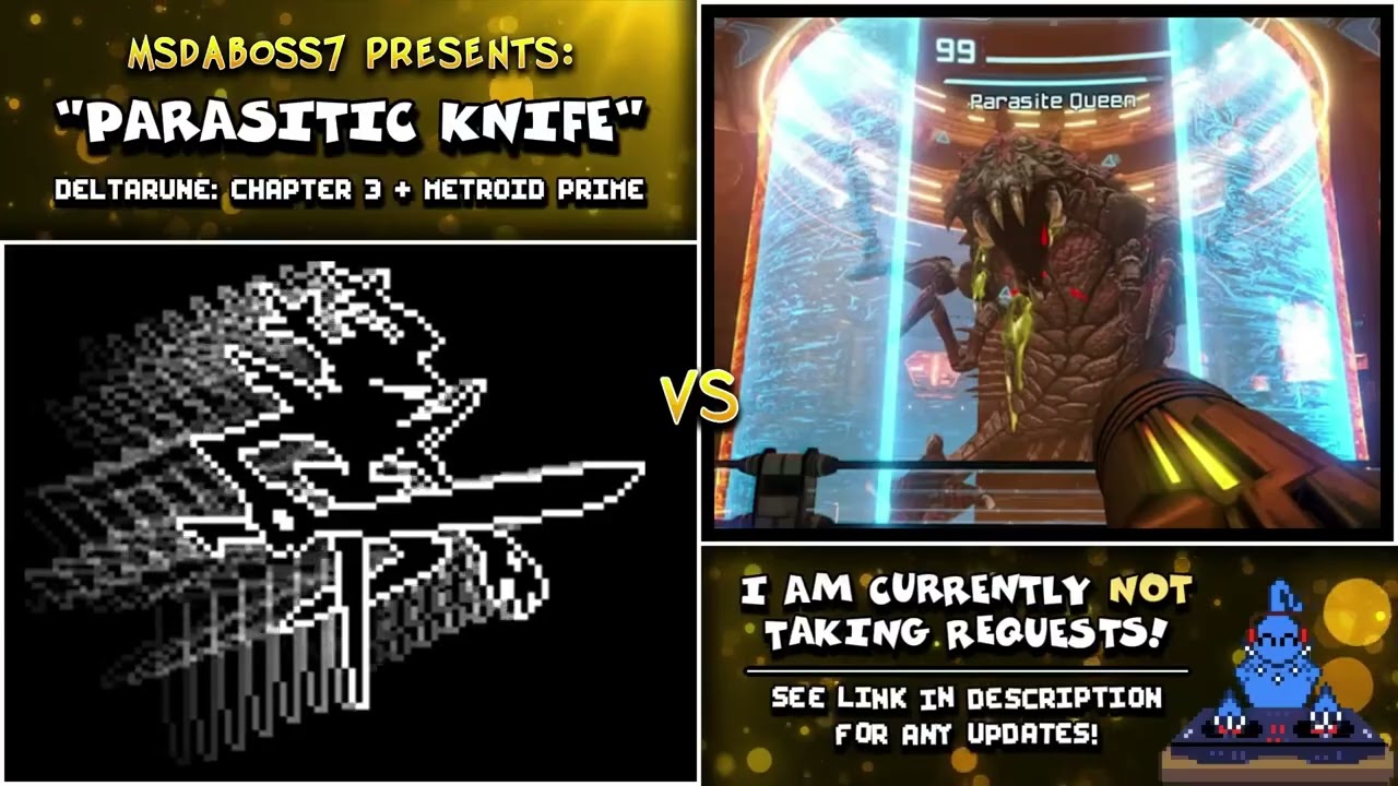 Parasitic Knife (Deltarune / Metroid Prime Mix)