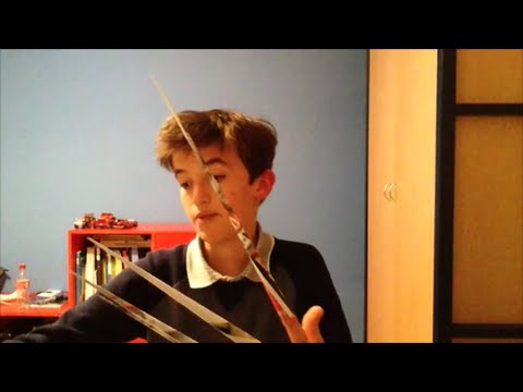 How to make blowpipe darts of paper (scouts)+ test/ Hoe maak je papieren blaaspijp pijltjes+ test