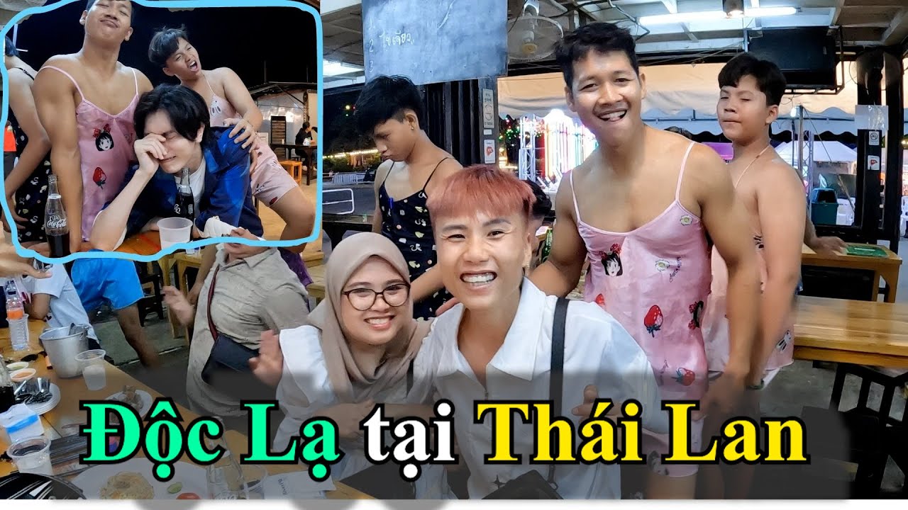 Vlog 4: Phản Ứng Của Zack Khi Đến Quán Ăn Độc Lạ Tại Thái Lan | Đạt Villa