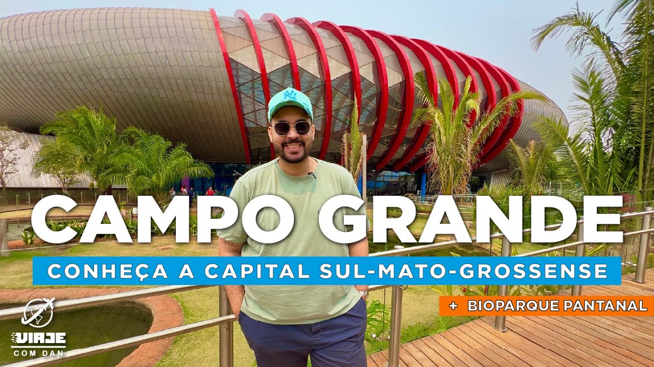 Descubra CAMPO GRANDE (MS): Bioparque Pantanal e Mais - COM PREÇOS
