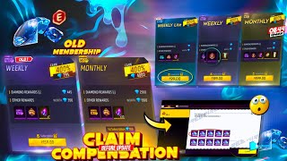 CLAIM MEMBERSHIP COMPENSATION BEFORE OB44 | FF NEW EVENT | FREEFIRE NEW EVENT | UPCOMING EVENT IN FF