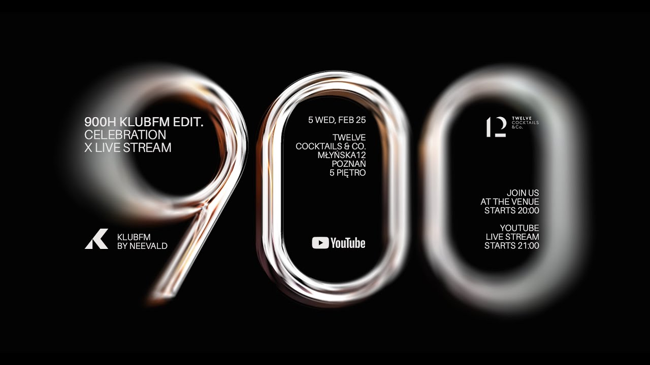 KLUB FM 900 X Twelve Cocktails & Co. LIVE SPECIAL