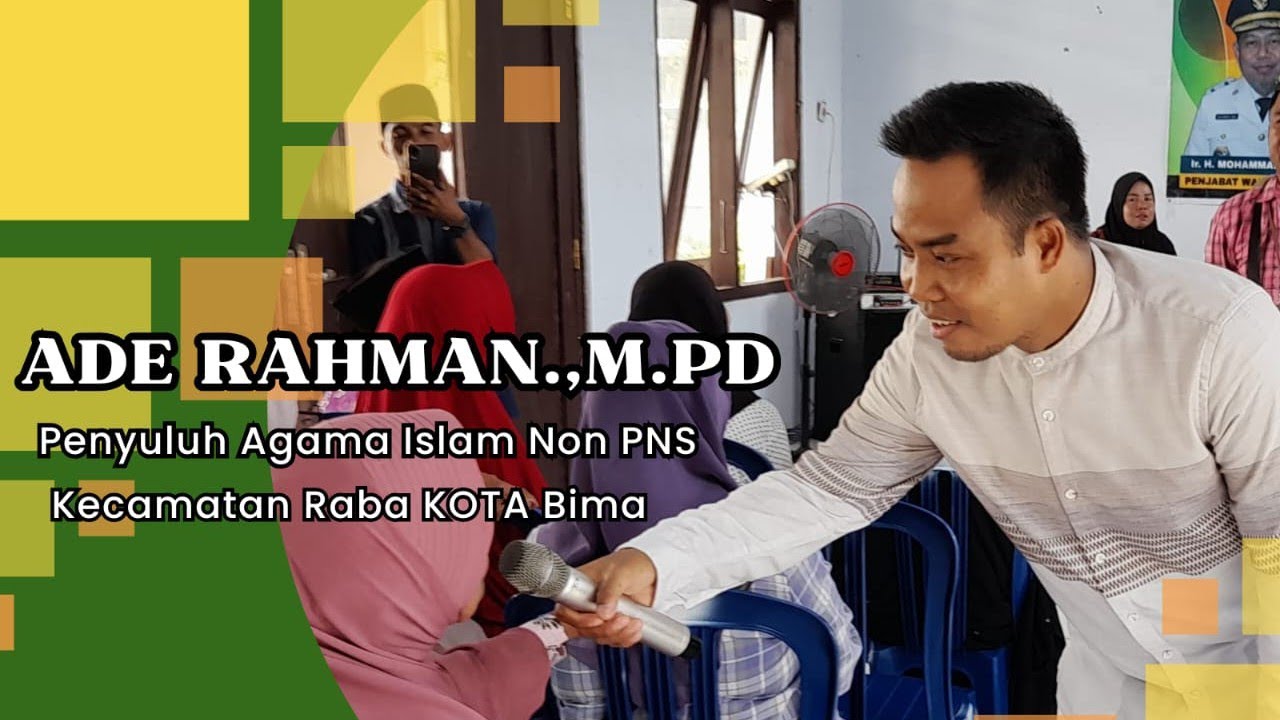 Penyuluh Agama Islam Award 2024|Ade Rahman, M.Pd|Kemenag Kota Bima ...