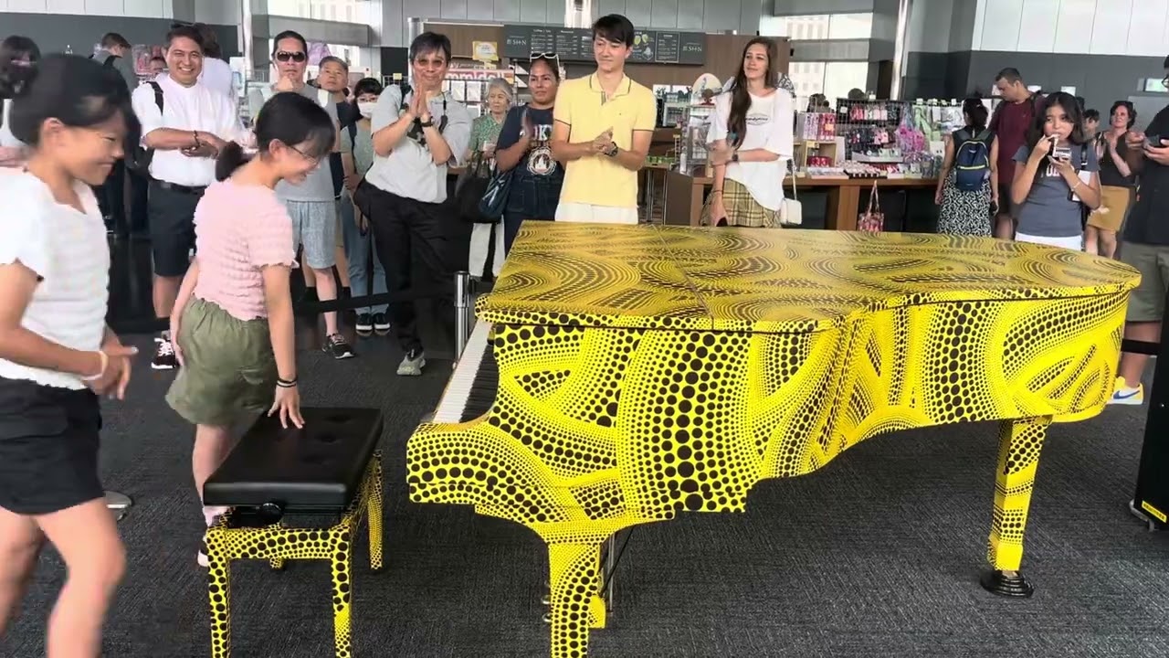 都庁ストリートピアノ2024ピティナ全国大会の思い出（雨つぶのダンス・スライゴーの縁日）