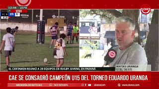 CAE se consagro campeón U15 del torneo Eduardo Uranga -20/10/2025