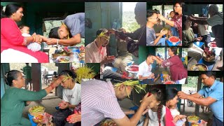 DASHAIN ko TIKA !!❤️🇳🇵🕉️#dashain2025 #dashaincelebration #china #india #nepal 