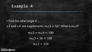 1 4   Angle Addition & Relationships