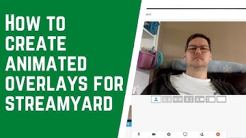 Animated Overlay Tutorial for Streamyard