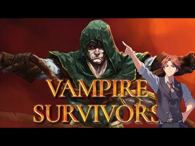 【Vampire Survivors】マウスで遊べるアクションゲームに挑む男【夕刻ロベル/ホロスターズ】のサムネイル