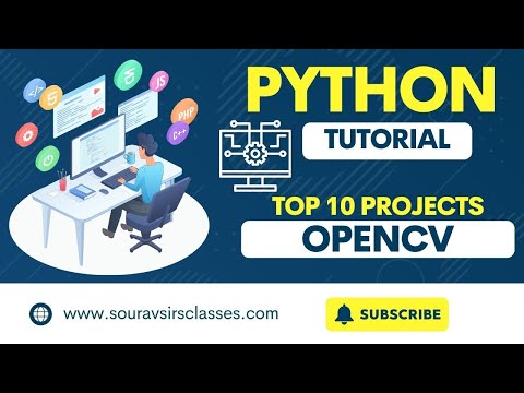 Top 10 OpenCV Projects in Python | Learn Computer Vision Fast #OpenCV #Python #AI #MachineLearning