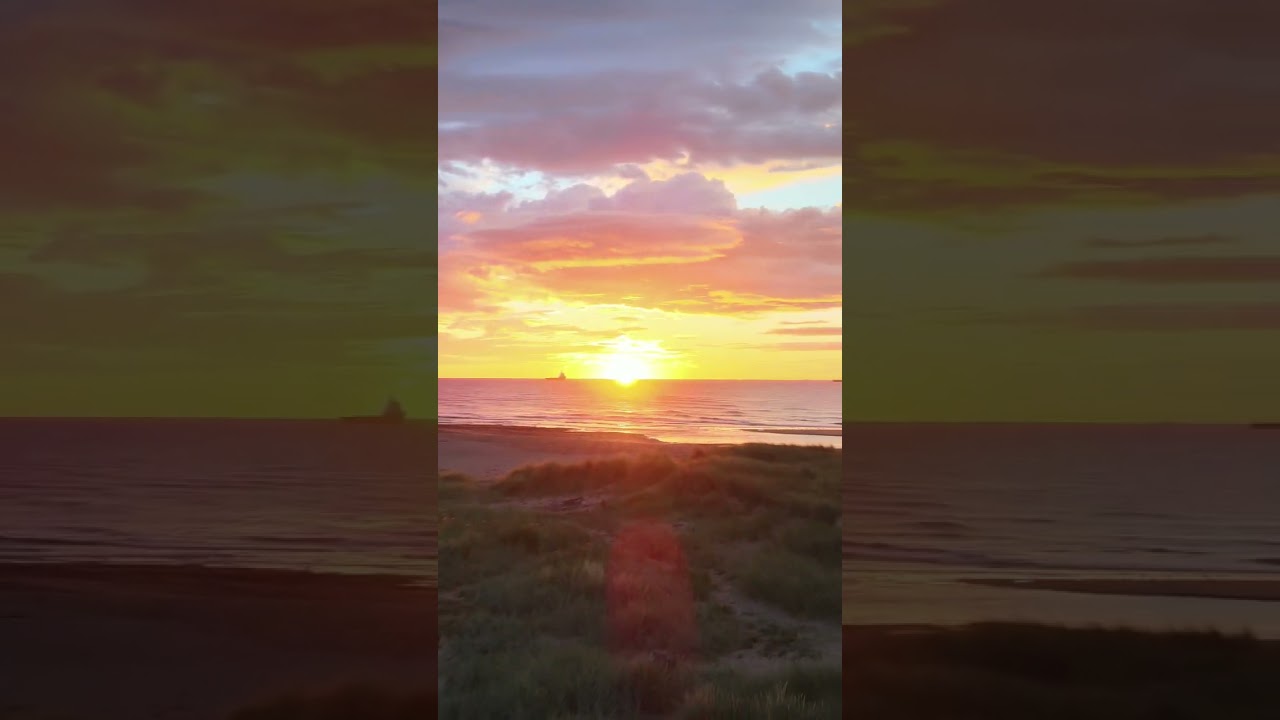 Aberdeen beach sunrise, Scotland.