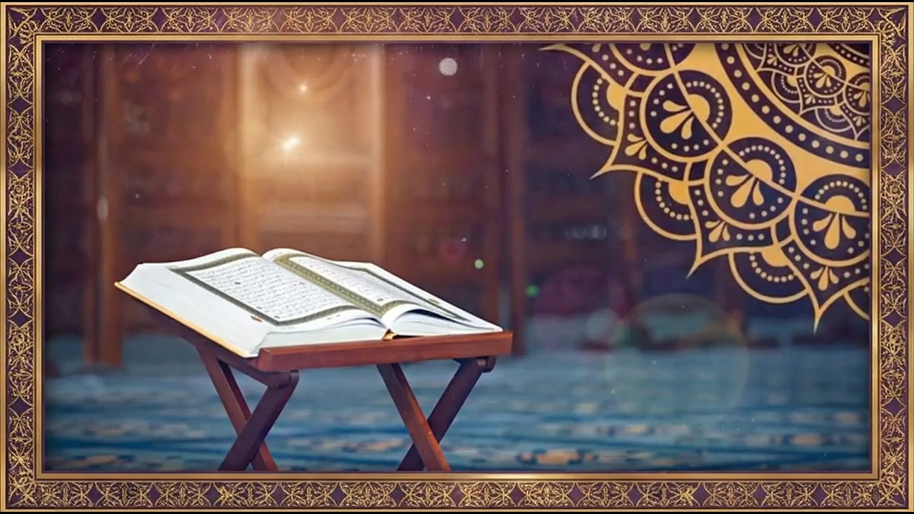 Ramadan Serenity  2H Quran & Mosque Ambient Display Elegant TV Frame 4k No Sound