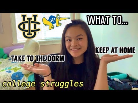 Видео: college dorm tips & essentials || what to bring || katie girl