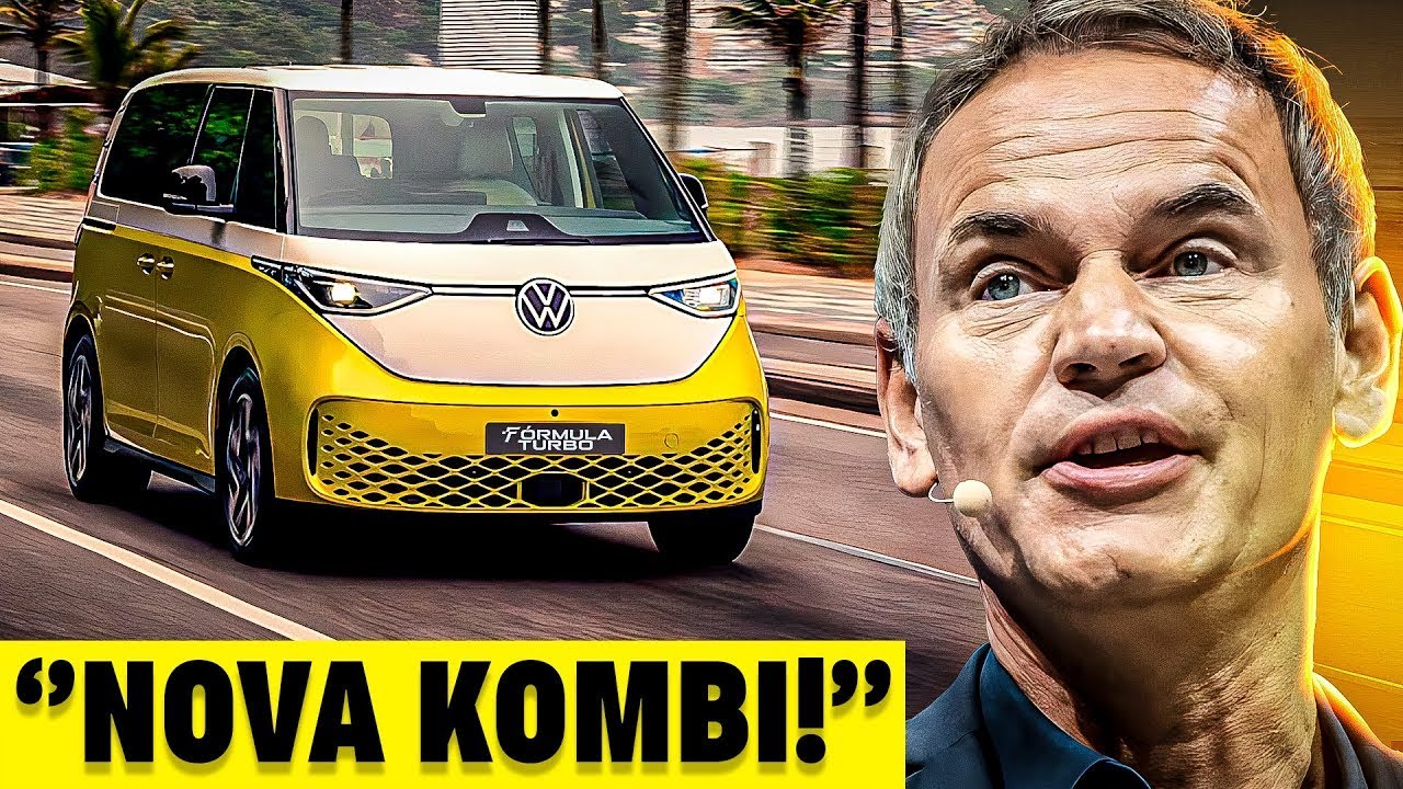 🚨 KOMBI ELÉTRICA? VEM PRO BRASIL? NOVA LINHA DE ELÉTRICOS DA VOLKSWAGEN SURPREENDE COM O ID.BUZZ