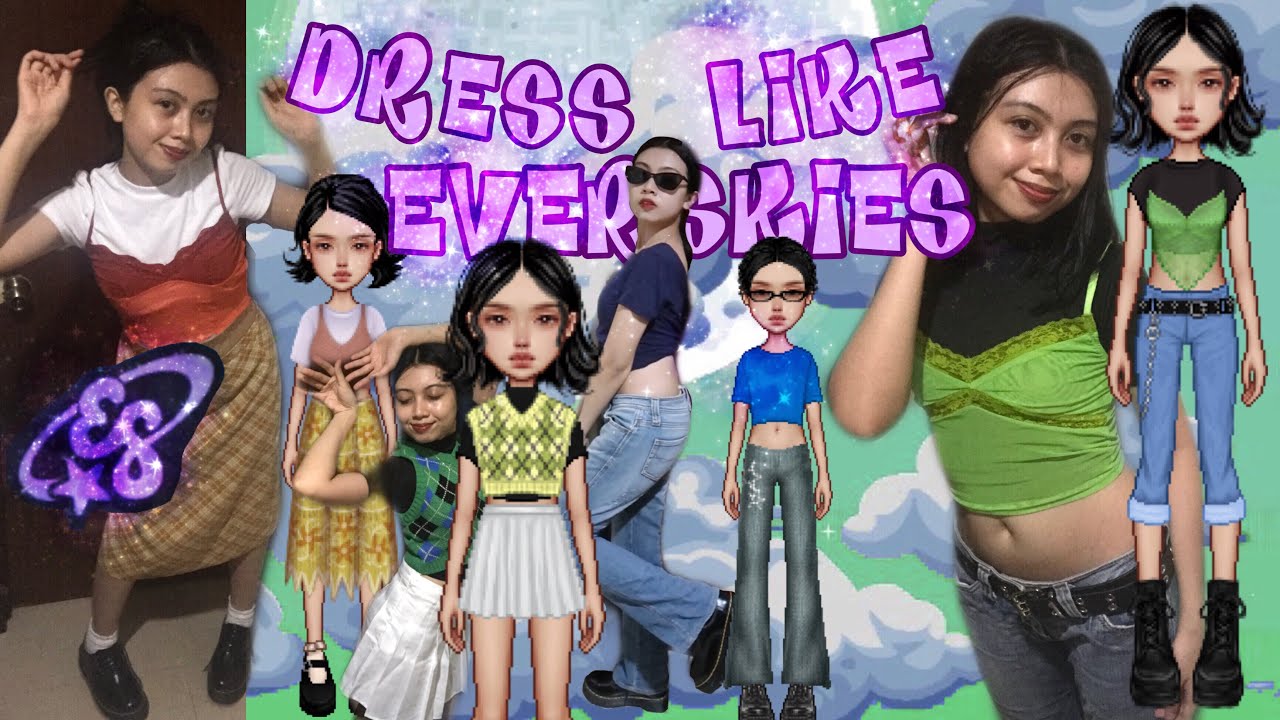 Recreating Everskies Outfit *low budget | ololnglng - YouTube