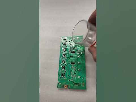 Как чистить плату - YouTube