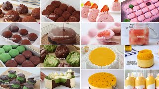 ASMR || cake recipe compilation || how to make a delicious, aesthetic and beautiful cake/dessert