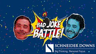 Bad Joke Battle: try not to laugh as Guddy and Johnny battle it out with bad jokes!