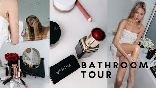 What’s in my Bathroom &amp; How I Organize | Martha Hunt