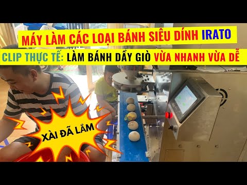 THỰC HƯ VỀ MÁY LÀM BÁNH SIÊU DÍNH-LÀM BÁNH DẦY GIÒ, CHÈ TRÔI NƯỚC| Hotline 0936.686.030 | VinaIrato